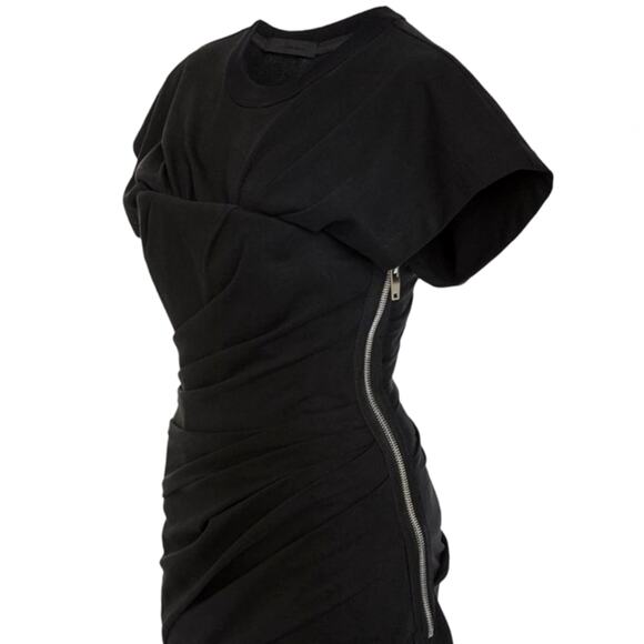 NWT Alexander Wang Draped Bustier Structured Dress Size 4 - Picture 4 of 15